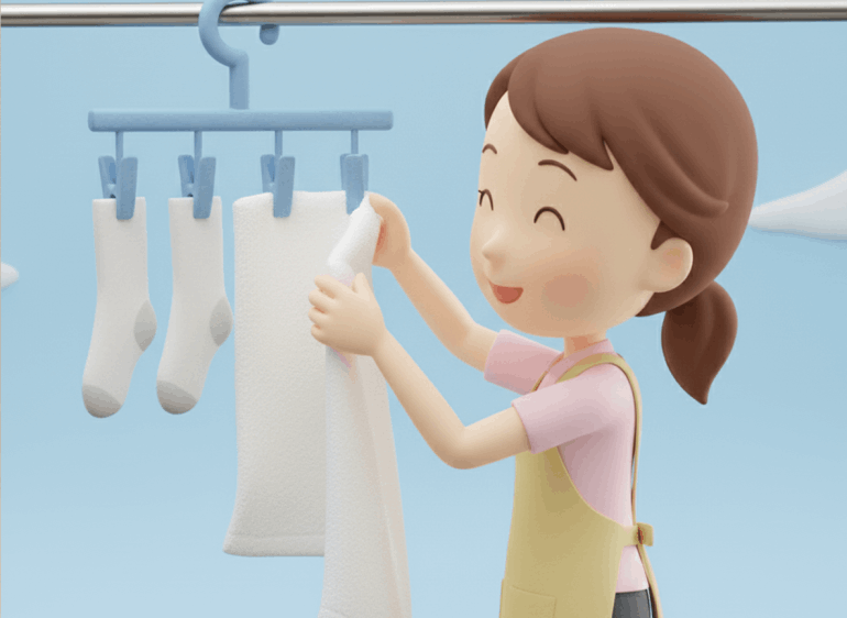 訪問介護ステーション よろこび／洗濯